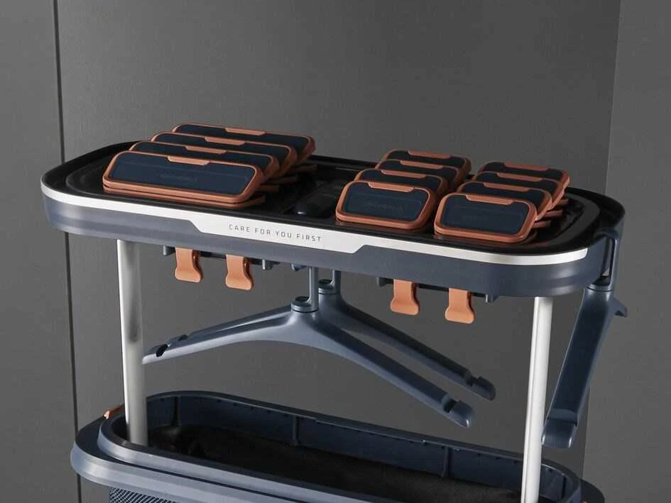 Drabužių garintuvas Tefal YT2020E0, tamsiai mėlynos spalvos