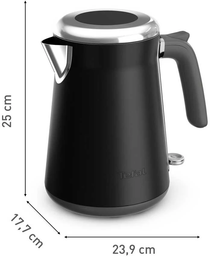 Tefal Collection KI6668E0 electric virdulys 1.7 L 2400 W Juodas