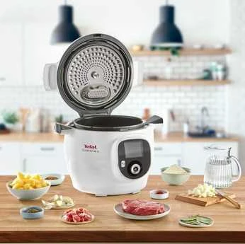Tefal CY851130 Multi Cooker 6L Chromas, Baltas