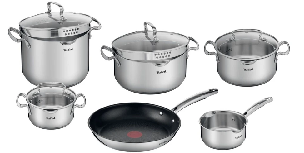 Tefal Duetto+ G732SA56 puodų rinkinys 10 pc(s)