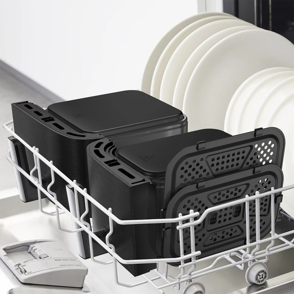Gruzdintuvė Tefal Dual Easy EY9428E, dviejų skyrių, 11 l