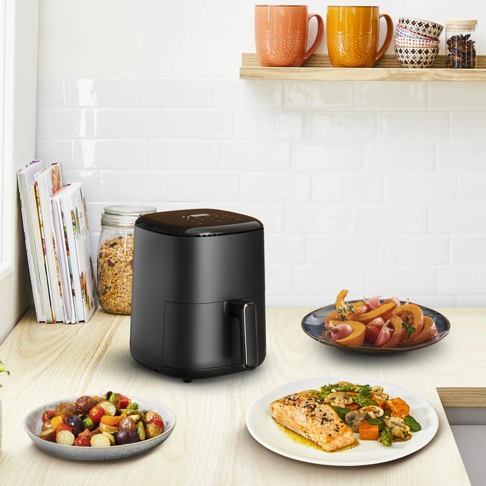TEFAL | Kompaktiška gruzdintuvė „Easy Fry“ | EY145810 | Galia 1300 W | Talpa 3 l