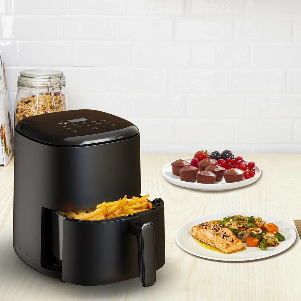 TEFAL | Kompaktiška gruzdintuvė „Easy Fry“ | EY145810 | Galia 1300 W | Talpa 3 l