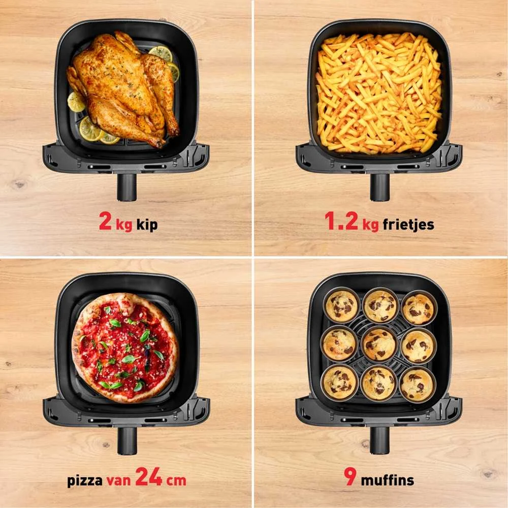 Karšto oro gruzdintuvė Tefal EY855D10