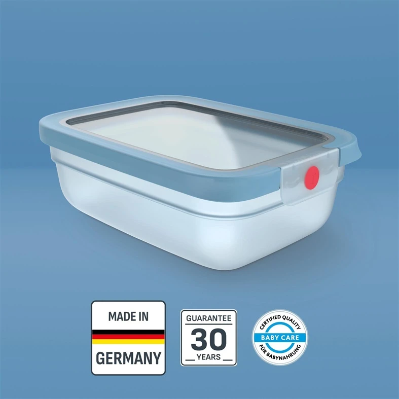 Tefal FOOD BOX 0.5L ONECLICK Mėlynas