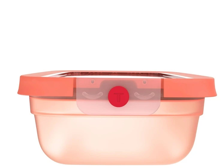 Tefal FOOD BOX 1.2L ONECLICK Oranžinis