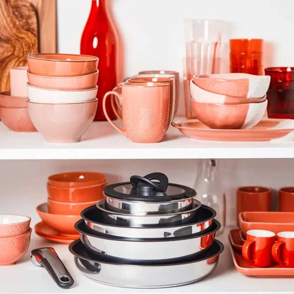 Puodų ir keptuvių rinkinys Tefal Ingenio Emotion, 11 dalių (L897SB74)