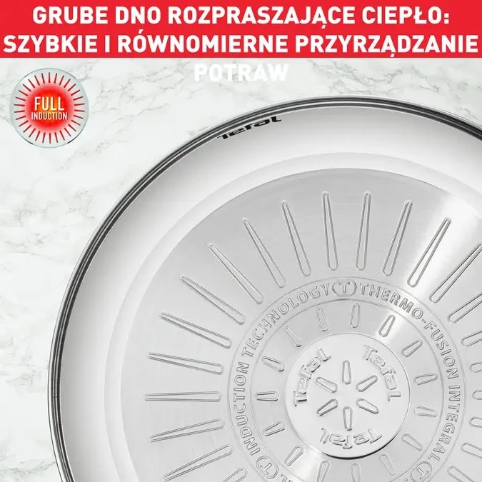 TEFAL | Keptuvė | B8170444 Intuition | Kepimui | Skersmuo 24 cm | Tinka indukcinei kaitlentei | Fiksuota rankena | Juodas