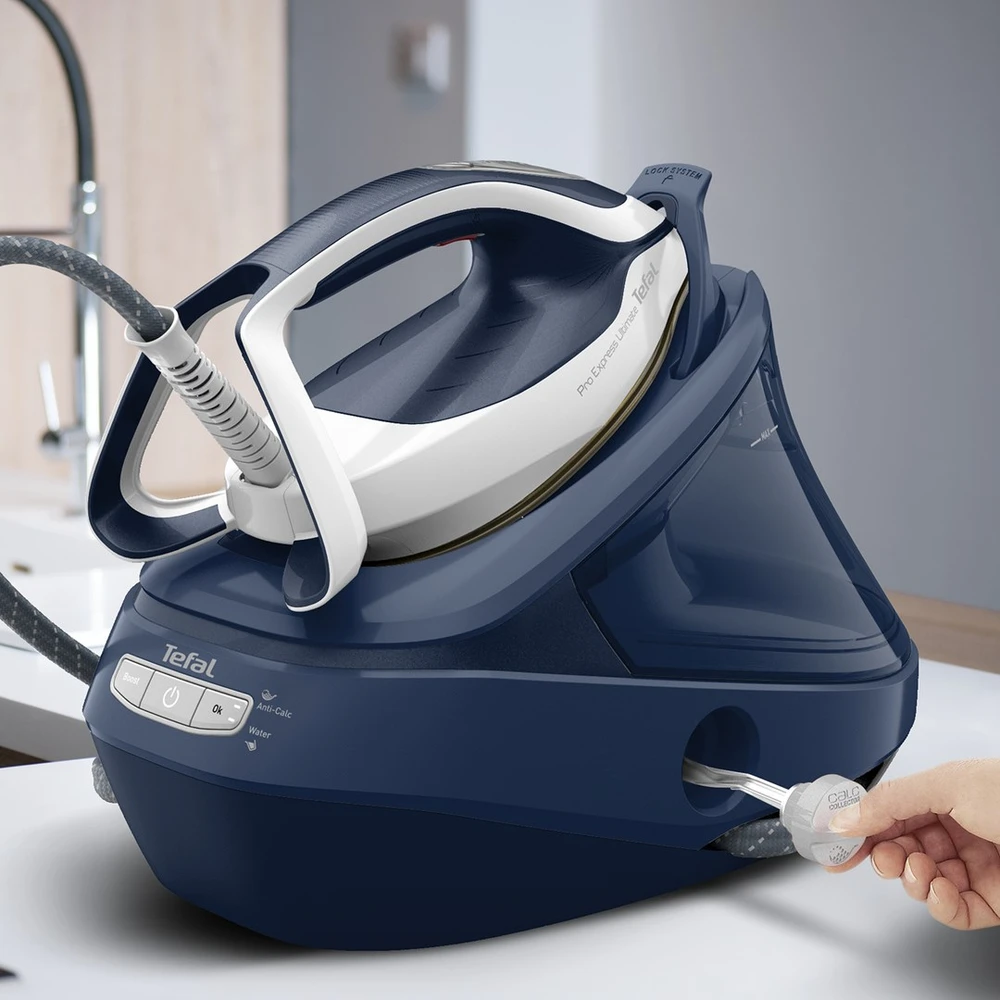 Lyginimo sistema Tefal Pro Express Ultimate 2, tamsiai mėlynos spalvos (GV9720E0)