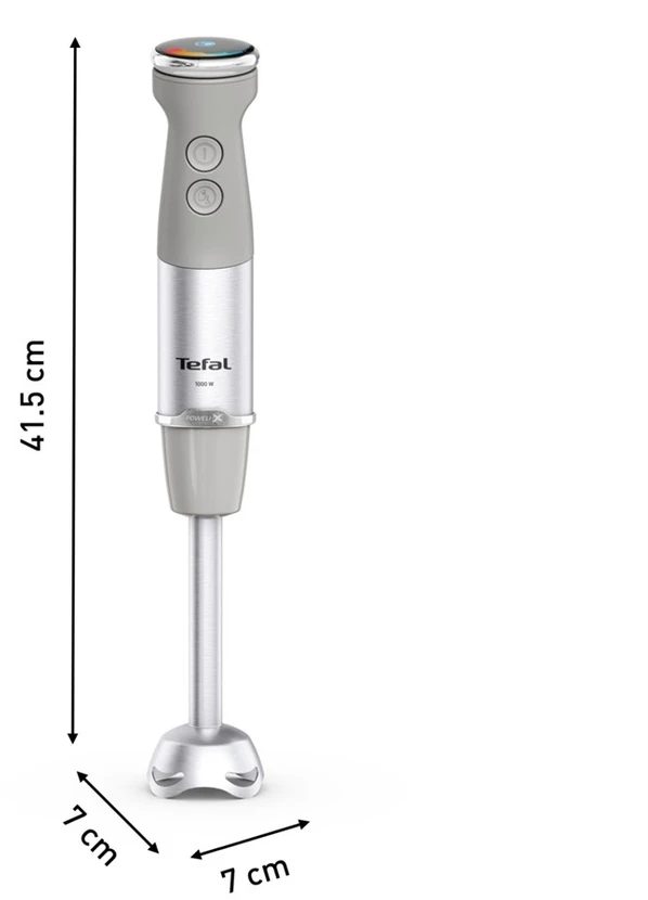 Tefal Quickchef+ HB673B30 plakiklis Immersion plakiklis 1000 W Pilkas, Nerūdijantis plienas