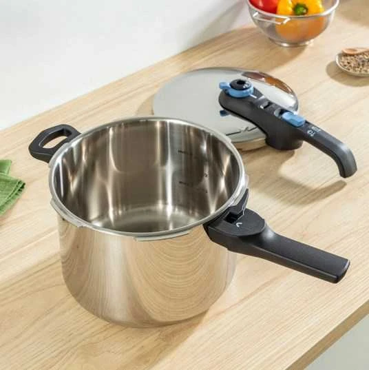 Tefal Secure Trendy P2584301 4 l + 6 l Indukcja sidabrinė