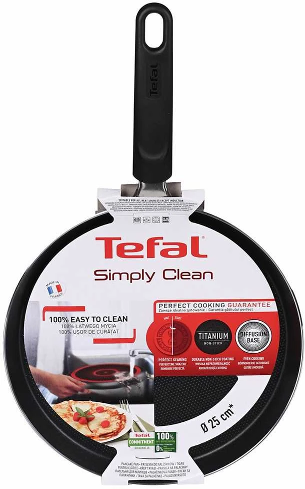 Blynų keptuvė Tefal „Simple Clean“, 25 cm (B5671053)