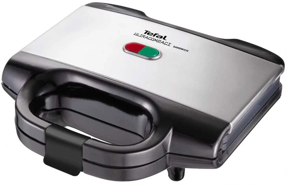 Sumuštinių keptuvas Tefal Ultracompact sumuštinių keptuvė 700 W Juoda, Nerūdijančiojo plieno