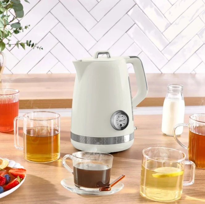 Tefal Soleil KO355AE0 electric virdulys 1.7 L 2400 W Baltas