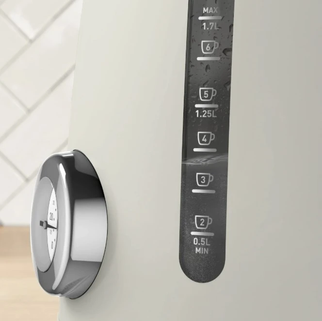 Tefal Soleil KO355AE0 electric virdulys 1.7 L 2400 W Baltas