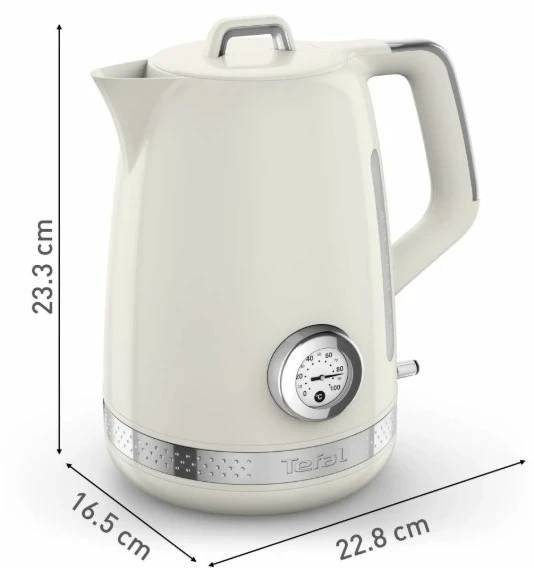 Tefal Soleil KO355AE0 electric virdulys 1.7 L 2400 W Baltas