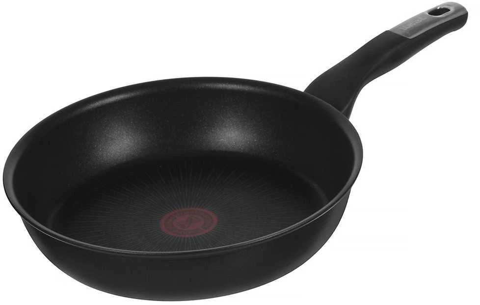 TEFAL | Pan | G2550572 Neribota | Kepimas | Skersmuo 26 cm | Tinka indukcinei kaitlentei | Fiksuota rankena | Juodas - Noir