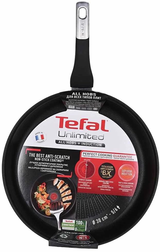 Keptuvė - Tefal Unlimited G2550772 30 cm nelipni juoda