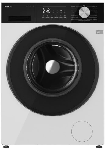 Teka WM 20841 W PL Skalbimo mašina 8kg 1400 RPM Baltas, Juodas