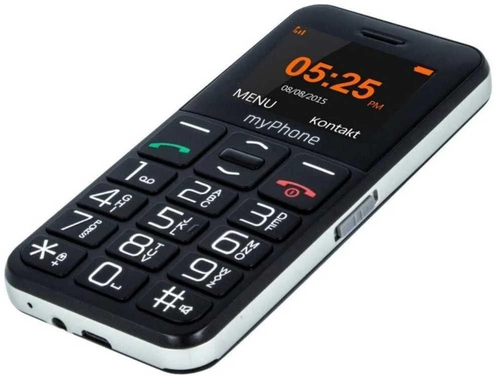MyPhone Telefonas HALO Easy, Juodas