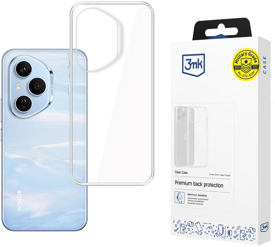 3Mk Protection 3mk Permatomas dėklas Honor 400 Pro – permatomas