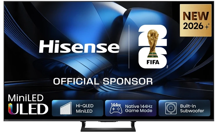 Televizorius Hisense 65U7SE 65" miniLED 4K 144Hz VidaaOS Vision IQ 2026