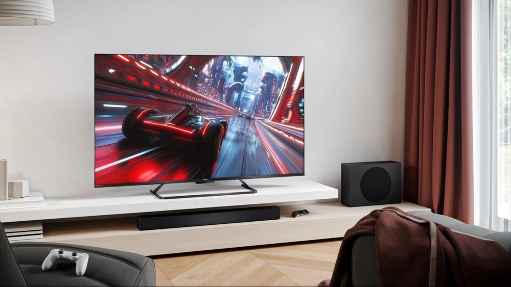 Sharp | 55HR7265E | 55 | Išmanusis televizorius | „Google TV“ | Juoda