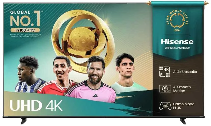 Televizorius Hisense 65A6Q | 65 | Smart TV | VIDAA Smart OS | UHD | Juodas