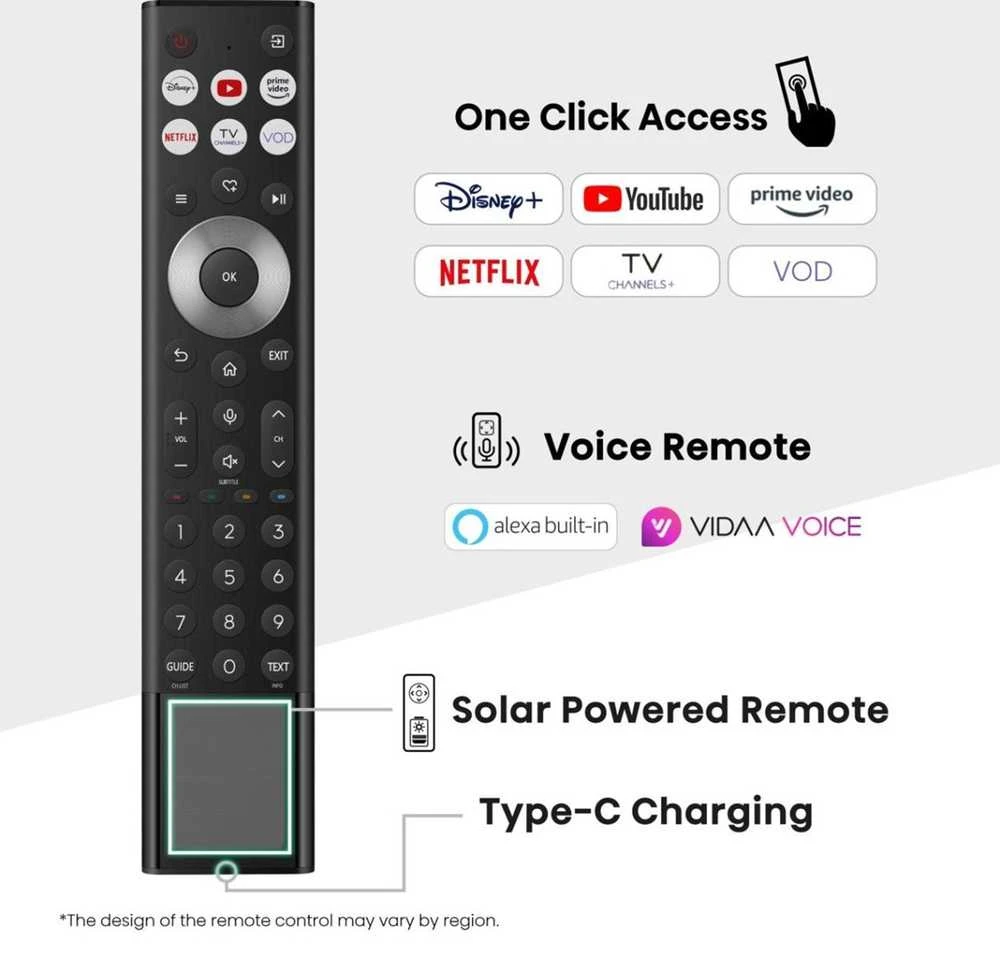 Televizorius Hisense 65U8Q 65" miniLED 4K 165Hz VidaaOS Vision IQ 2025