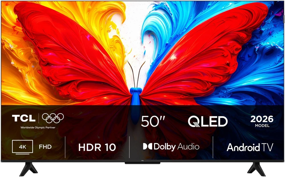 Televizorius TCL S5L 50S5L TV 127 cm (50") 4K Ultra HD Smart TV Wi-Fi Juodas 300 cd/m²