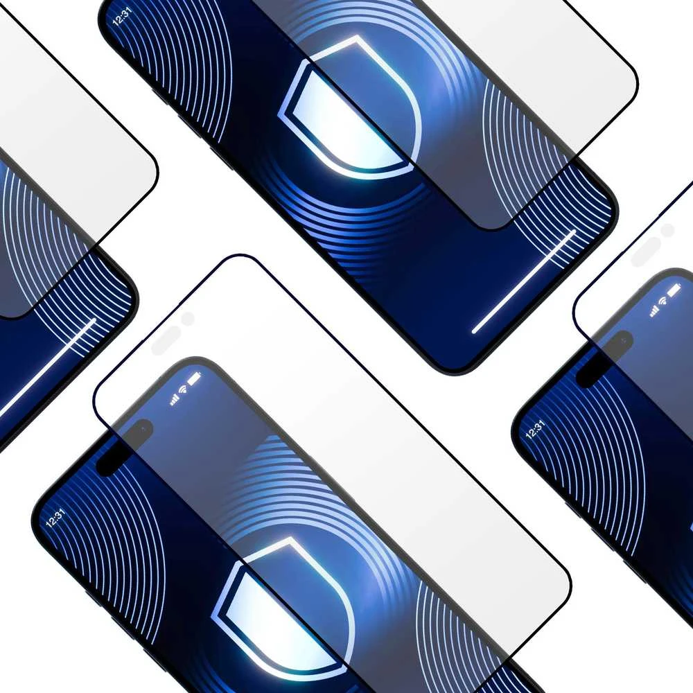 3MK kieto stiklo matinis „Max“ dėklas „Apple iPhone 16 Plus“ (6,7 colio)