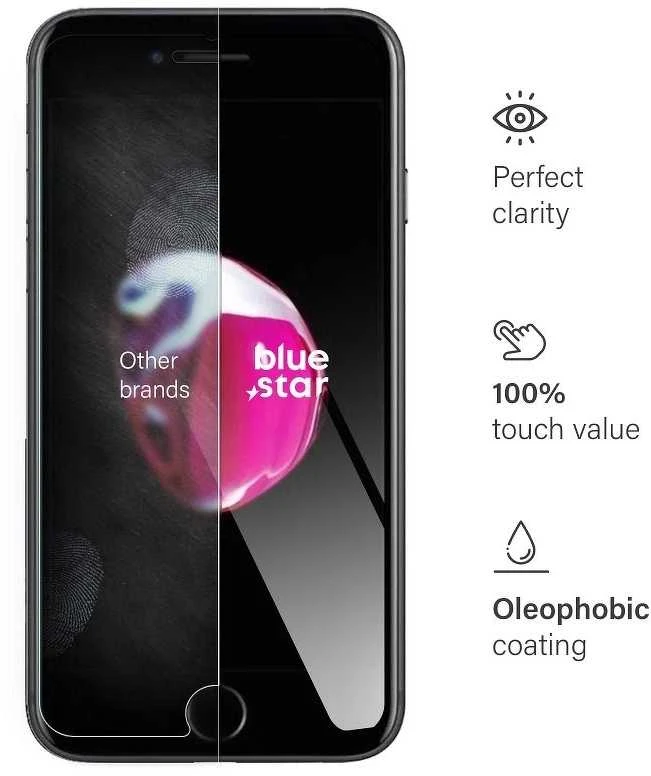 BlueStar Blue Star Blue Star grūdinto stiklo ekrano apsauga Apple iPhone 7 Plus | 8 Plus