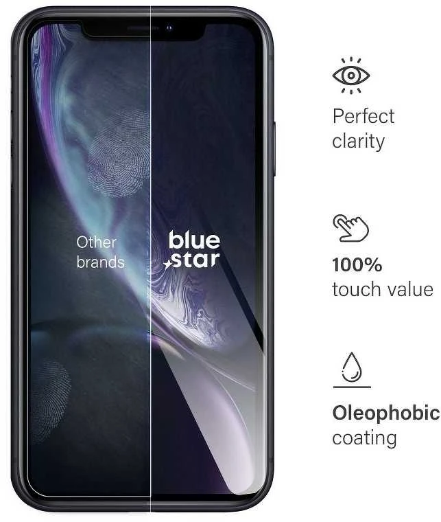 BlueStar Blue Star Blue Star grūdinto stiklo ekrano apsauga Apple iPhone 11 | XR