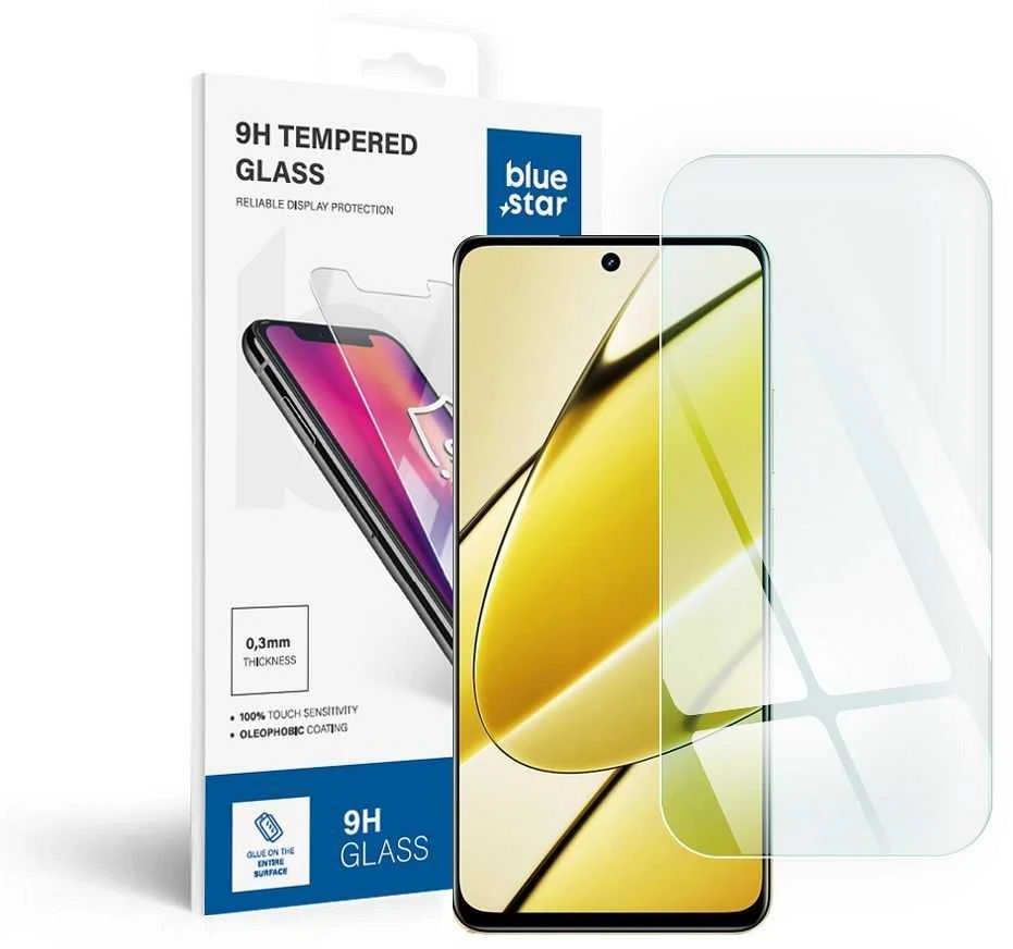 Grūdintas stiklas, skirtas „Realme 11 5G Blue Star“