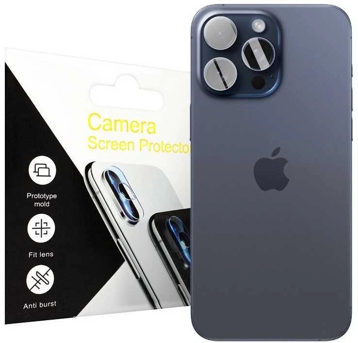Oem Grūdintas stiklas fotoaparato objektyvui – skirtas APP iPho 15 Pro Max