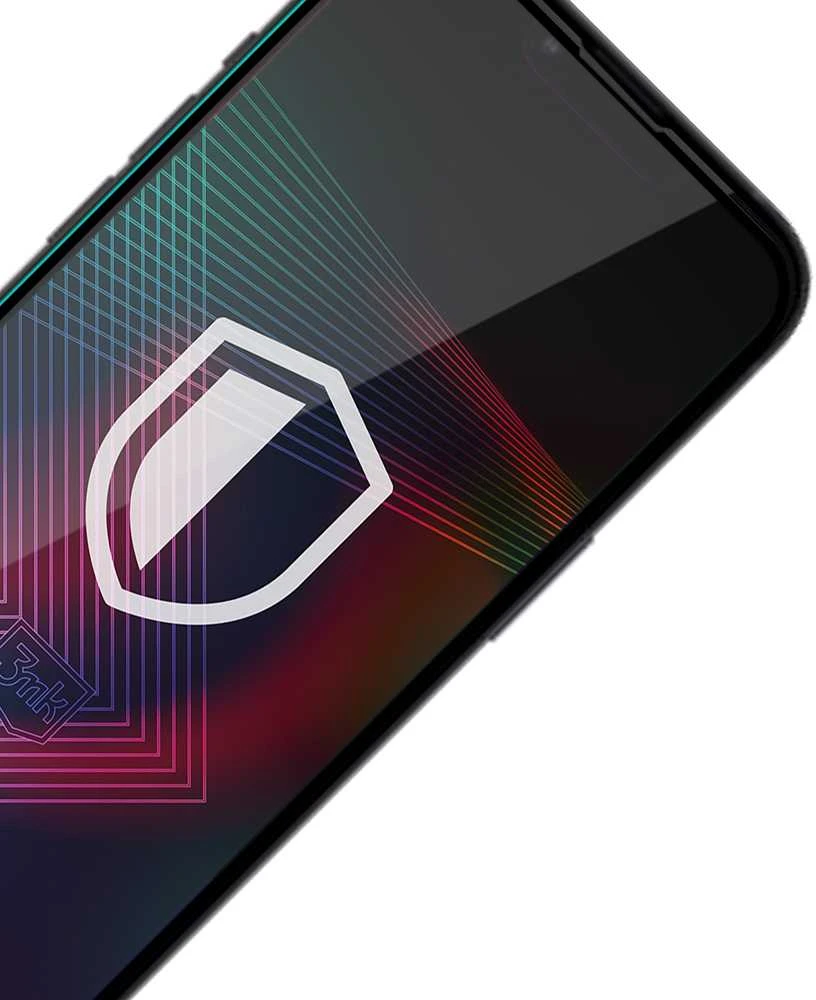 3MK HardGlass Max Lite Ekrano apsauga, iPhone 13/13 Pro, Grūdintas stiklas, Juodas