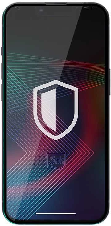 3MK HardGlass Max Lite Ekrano apsauga, iPhone 13/13 Pro, Grūdintas stiklas, Juodas