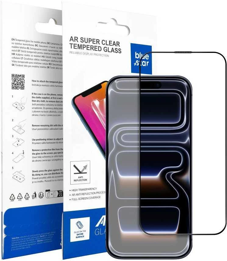 BlueStar Tempered glass for iPhone 17 Blue Star 5D AR juodas