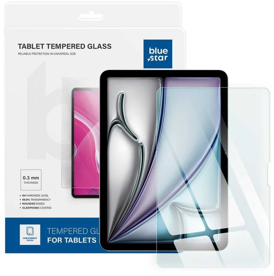 BlueStar Grūdintas stiklas iPad Air 11" (2024) telefonui, mėlynas, žvaigždės spalvos