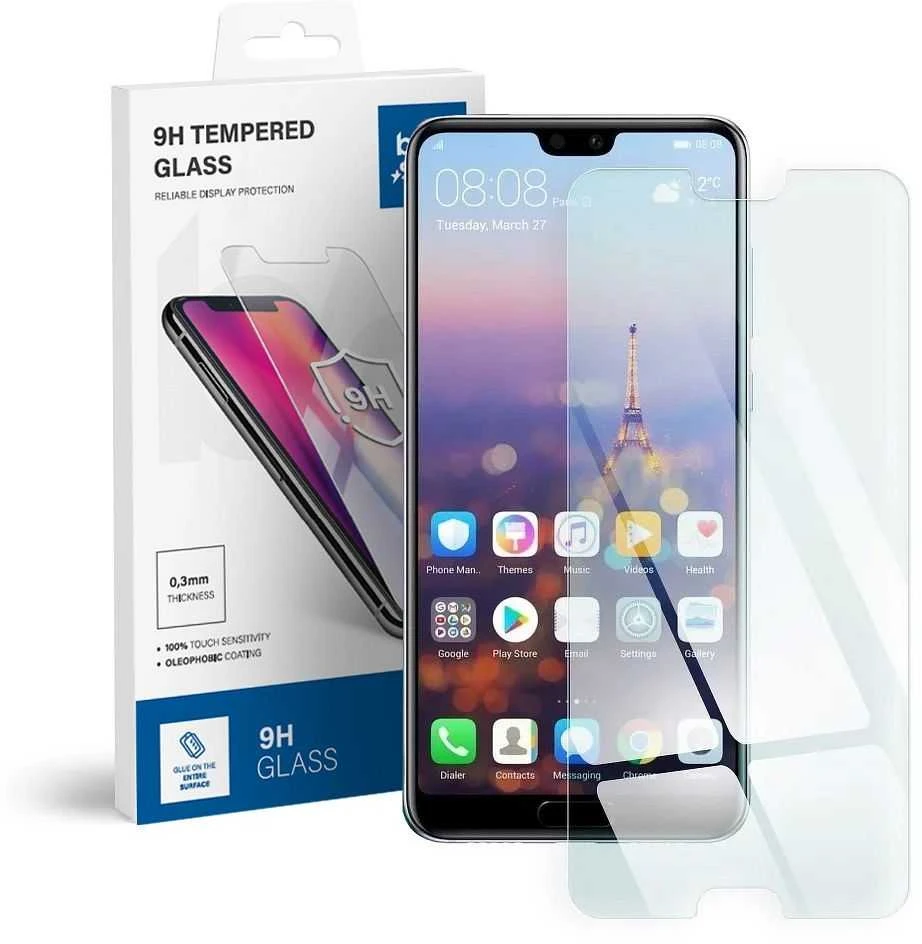 Grūdintas stiklas Huawei P20 PRO telefonui „Blue Star“