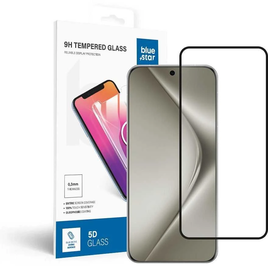 BlueStar Grūdintas stiklas Huawei Pura 70 ULTRA Blue Star 5D juodas