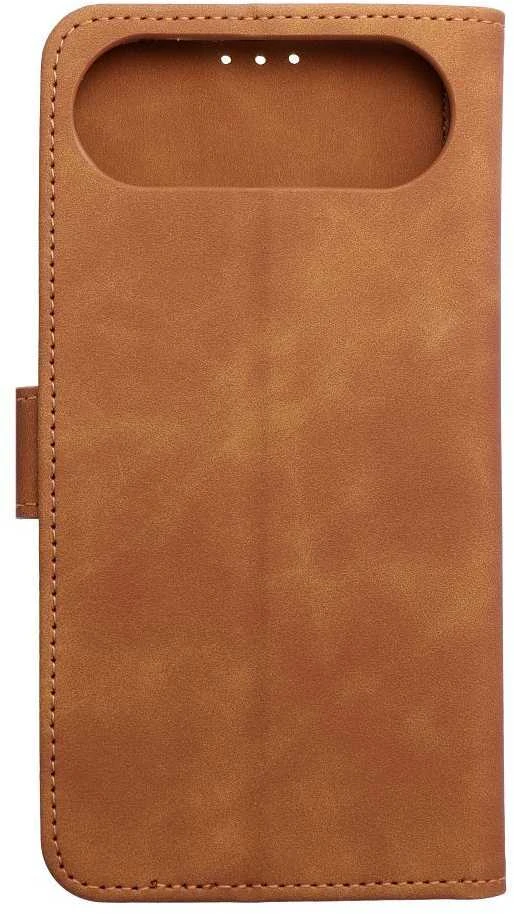 OEM atverčiamas dėklas, skirtas iPhone 17 AIR Tender Book ruda