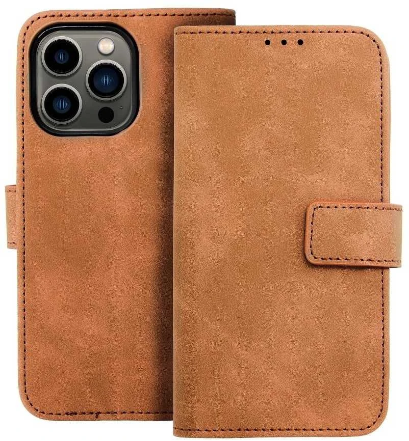 Dėklas Forcell Oem Flip case for iPhone 7 / 8 / SE 2020 / SE 2022 Tender Book ruda