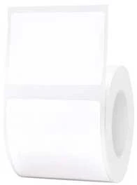 Šiluminės etiketės Niimbot lipdukai 40x30 mm - 900 vnt Baltos spalvos