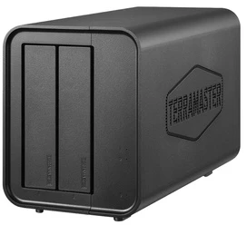 Carruzzo TerraMaster D2-320 diskų masyvas Desktopas Juoda