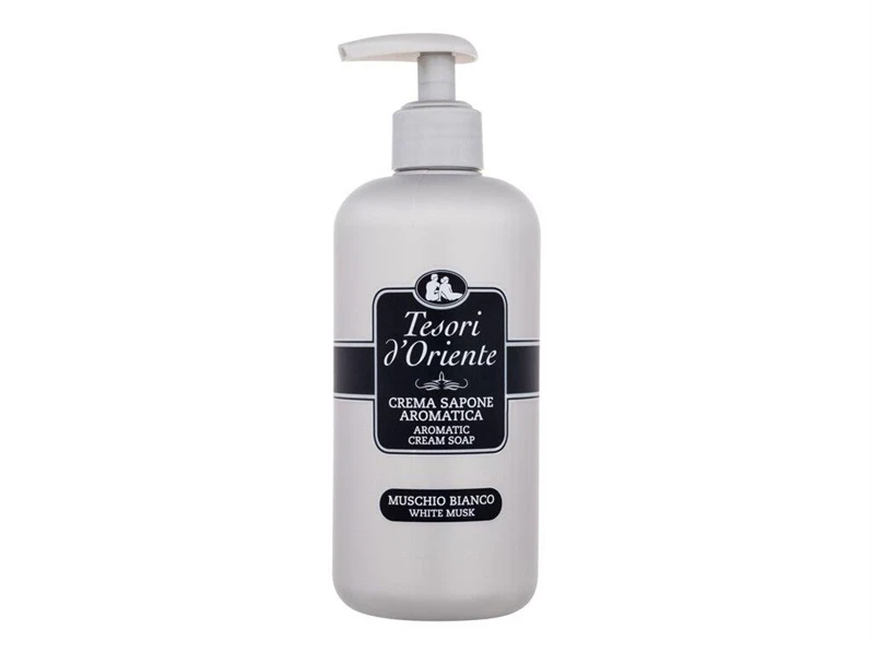 Tesori_Dorie Skystas muilas Baltas MUSK, 300 ml