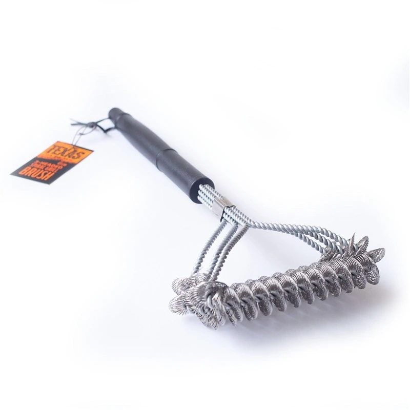Texas_Club „WHISPER GRILL“ 3 GALVŲ SPIRALINIS ŠEPETĖLIS – G2 (43 CM)