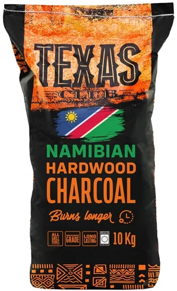 Texas_Club TEXASCLUB Medžio anglys TEXAS CLUB Namibian, 10 kg