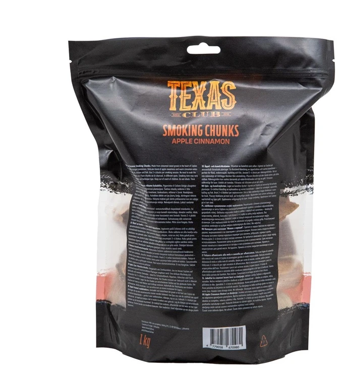 Texas_Club Obels ir cinamono rūkymo kaladėlės