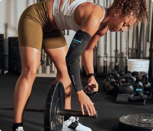 Therabody RecoveryPulse kompresinė rankovė su vibracijos funkcija, Dydis - L